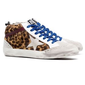 Golden Goose Midstar Ponyhair Sneakers